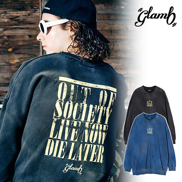 glamb グラム Out of Society Sweat スウェット atftpsの通販は