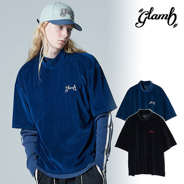 30％OFF SALE セール glamb グラム Velour Mock Neck Cutsew カットソー atftps