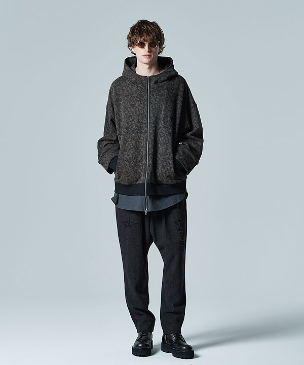 20％OFF SALE セール glamb グラム Layered Creed Hoodie パーカー atftps_9
