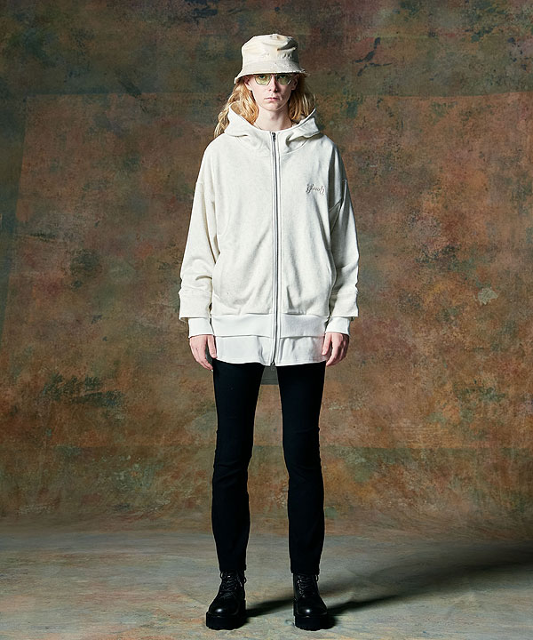 20％OFF SALE セール glamb グラム Layered Creed Hoodie パーカー atftps_5