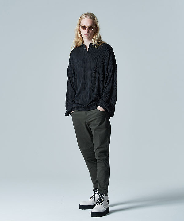 30％OFF SALE セール glamb グラム Glamour Henley Cutsew カットソー