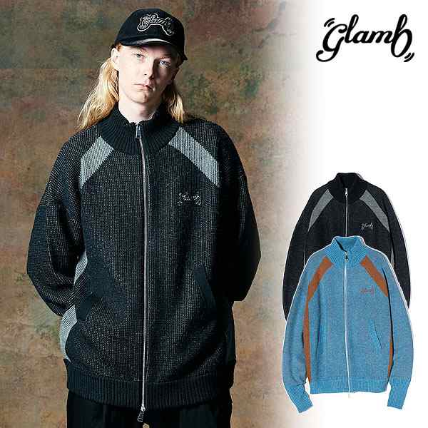 2024 冬 先行予約 11月上旬〜中旬入荷予定 glamb グラム Racer Knit レーサーニット atftps