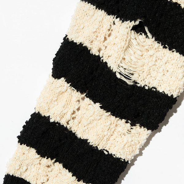 glamb グラム Fluff Border Knit ニット atftps