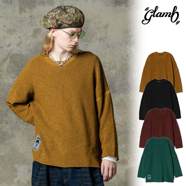 glamb グラム Rubber Tag Knit ニット atftps