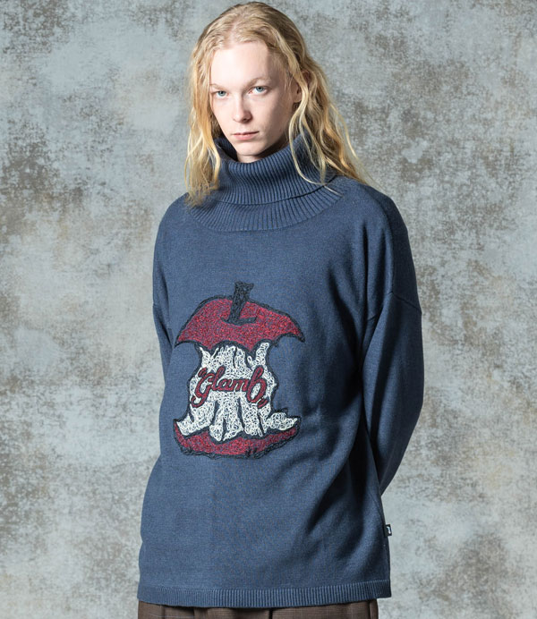 glamb グラム Eaten Apple Turtle Neck Knit ニット 送料無料 atftps_2