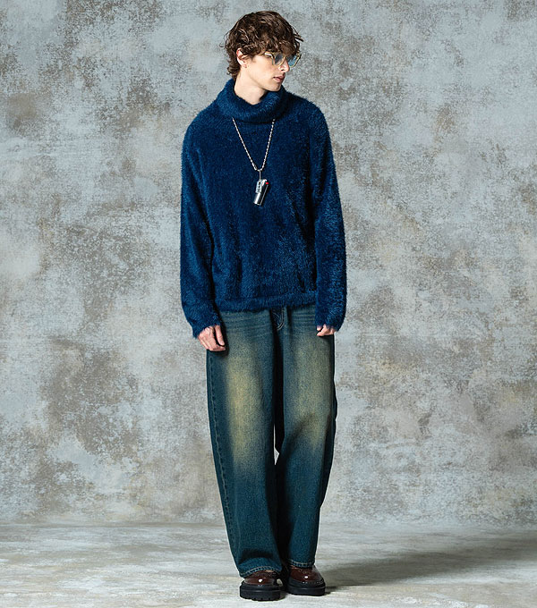 glamb グラム Feather Turtle Neck Knit ニット 送料無料 atftps_2