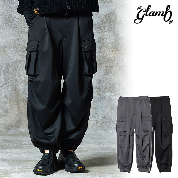 glamb グラム Tuck Cargo Pants パンツ 送料無料 atfpts