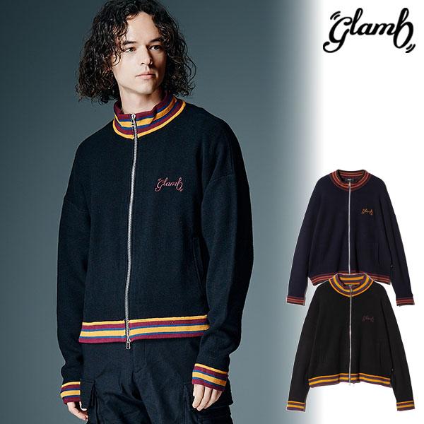 2026 秋 先行予約 8月下旬〜9月上旬入荷予定 glamb グラム Knit Jersey Blouson ジャケット 送料無料 キャンセル不可 atfjkt