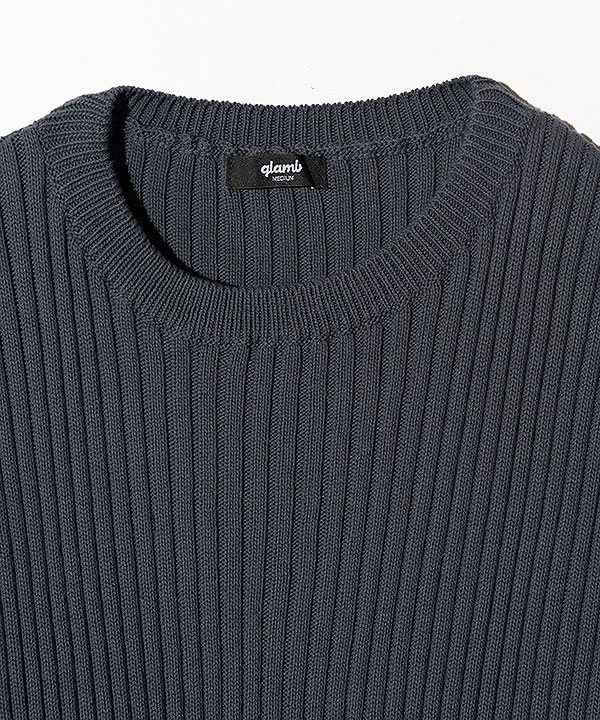 2026 秋 先行予約 8月下旬〜9月上旬入荷予定 glamb グラム Additional Pocket Rib Knit ニット 送料無料 キャンセル不可 atftps_8