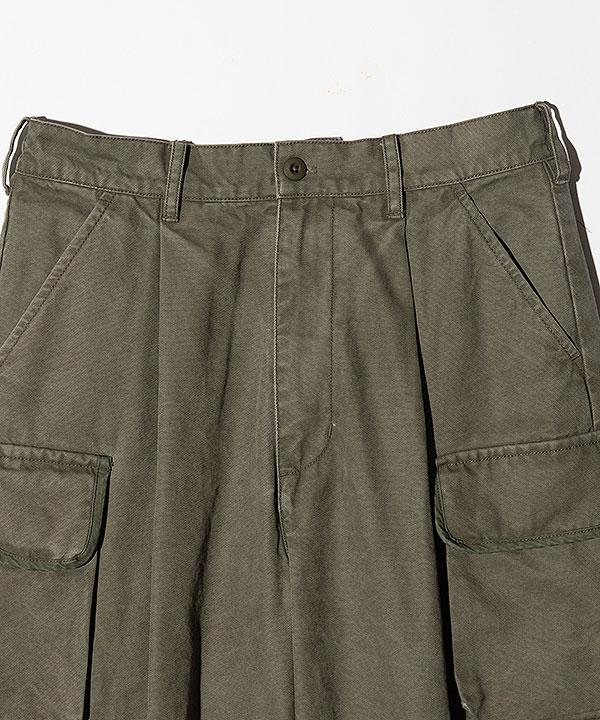 2026 秋 先行予約 10月下旬〜11月上旬入荷予定 glamb グラム Fade Asymmetry Cargo Pants パンツ 送料無料 キャンセル不可 atfpts_11