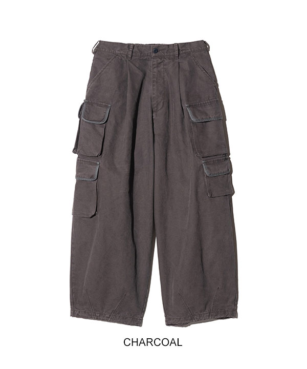 2026 秋 先行予約 10月下旬〜11月上旬入荷予定 glamb グラム Fade Asymmetry Cargo Pants パンツ 送料無料 キャンセル不可 atfpts_15