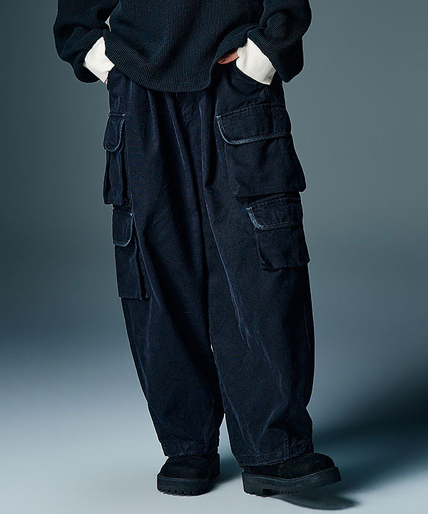 2026 秋 先行予約 10月下旬〜11月上旬入荷予定 glamb グラム Fade Asymmetry Cargo Pants パンツ 送料無料 キャンセル不可 atfpts_2