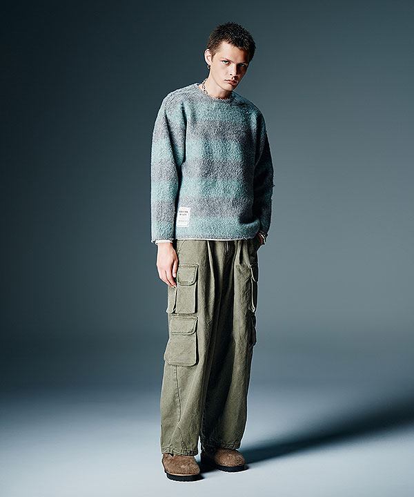 2026 秋 先行予約 10月下旬〜11月上旬入荷予定 glamb グラム Fade Asymmetry Cargo Pants パンツ 送料無料 キャンセル不可 atfpts_4