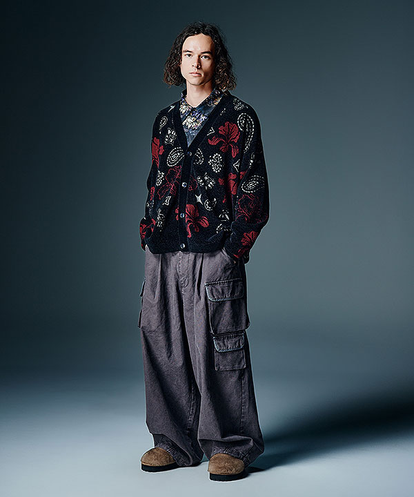 2026 秋 先行予約 10月下旬〜11月上旬入荷予定 glamb グラム Fade Asymmetry Cargo Pants パンツ 送料無料 キャンセル不可 atfpts_6