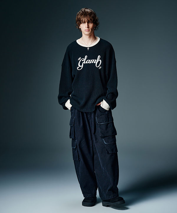 2026 秋 先行予約 10月下旬〜11月上旬入荷予定 glamb グラム Fade Asymmetry Cargo Pants パンツ 送料無料 キャンセル不可 atfpts_8