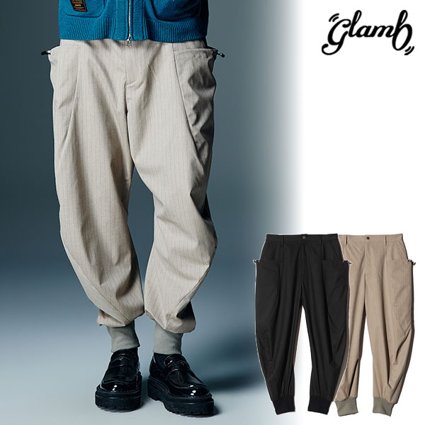 2026 秋 先行予約 8月下旬〜9月上旬入荷予定 glamb グラム Deformed Work Pants パンツ 送料無料 キャンセル不可 atfpts