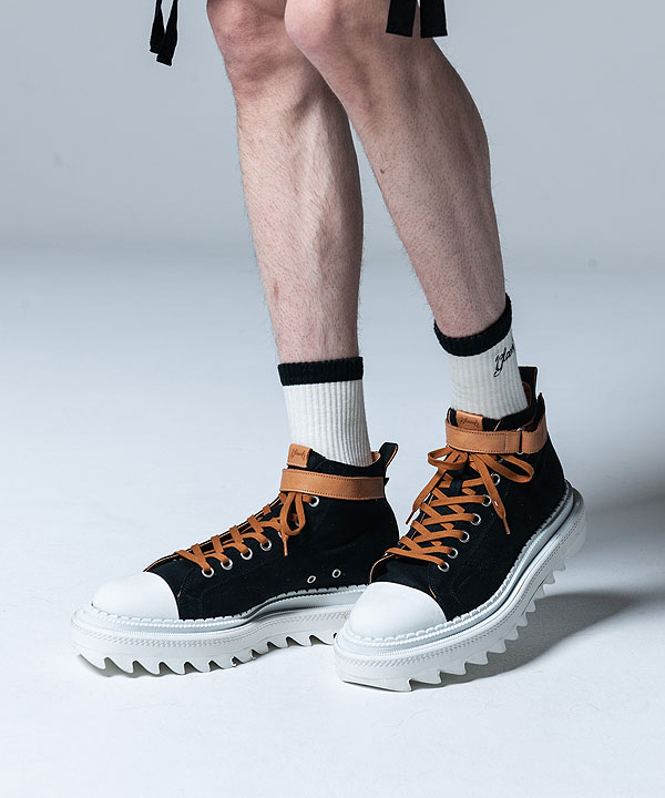 30％OFF SALE セール glamb グラム Shark Sole Canvas Sneakers スニーカー 送料無料 atfacc_12