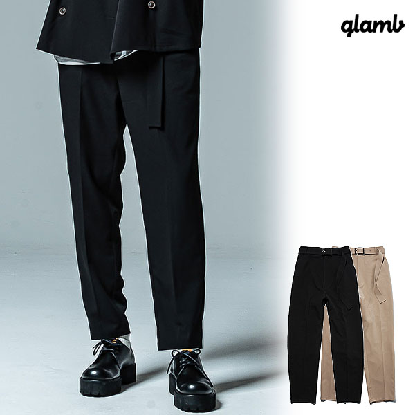 30％OFF SALE セール glamb グラム Elastic Waist Slacks パンツ 送料無料 atfpts