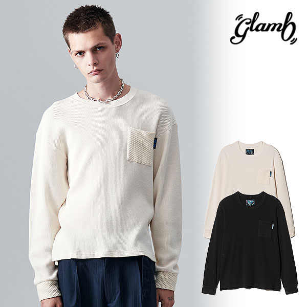 glamb グラム Blue Noise Thermal Cutsew Tシャツ 送料無料 atftps