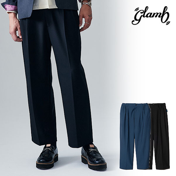 2025 冬 先行予約 10月下旬〜11月上旬入荷予定 glamb グラム Blue Noise Tuck Slacks パンツ 送料無料 キャンセル不可 atfpts