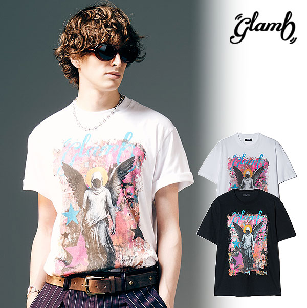 2025 冬 先行予約 10月下旬〜11月上旬入荷予定 glamb グラム Angel T-Shirt Tシャツ 送料無料 キャンセル不可 atftps