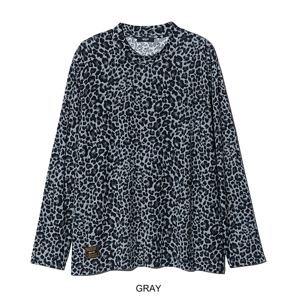 2025 冬 先行予約 11月下旬〜12月上旬入荷予定 glamb グラム Leopard Mock Neck Cutsew Tシャツ 送料無料 キャンセル不可 atftps 2025 冬 先行予約 11月下旬〜12月上旬入荷予定 glamb グラム Leopard