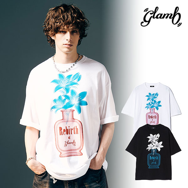 2025 冬 先行予約 10月下旬〜11月上旬入荷予定 glamb グラム Perfume Bottle T-Shirt Tシャツ 送料無料 キャンセル不可 atftps