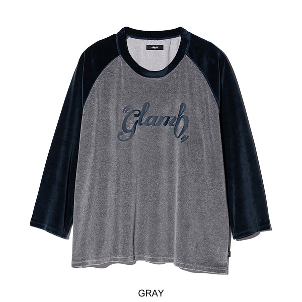 glamb グラム Spin Logo Velour Sweat スウェット 送料無料 atftps_15