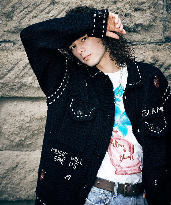 2025 冬 先行予約 12月下旬〜1月上旬入荷予定 glamb グラム Beadswork Knit Jacket ジャケット 送料無料 キャンセル不可 atfjkt_4