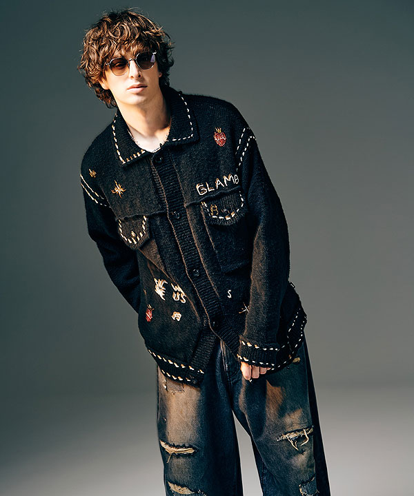 2025 冬 先行予約 12月下旬〜1月上旬入荷予定 glamb グラム Beadswork Knit Jacket ジャケット 送料無料 キャンセル不可 atfjkt_6