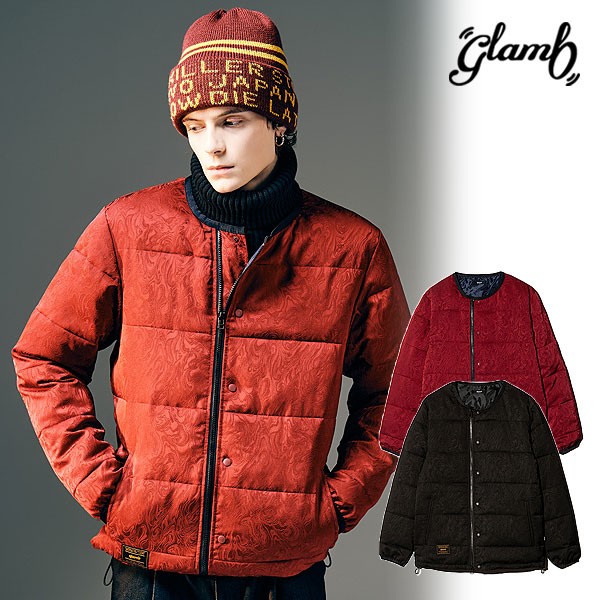 glamb グラム Paisley Padded Jacket ジャケット 送料無料 atfjkt