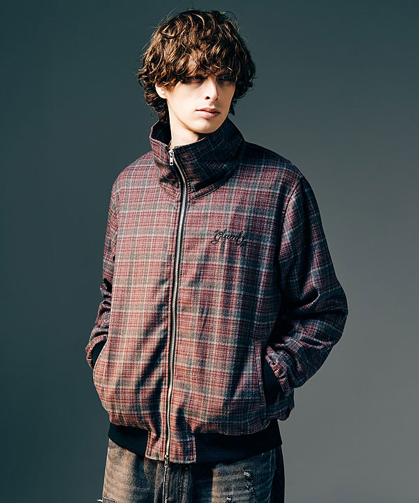 glamb グラム High Neck Track Jacket ジャケット 送料無料 atfjkt_1