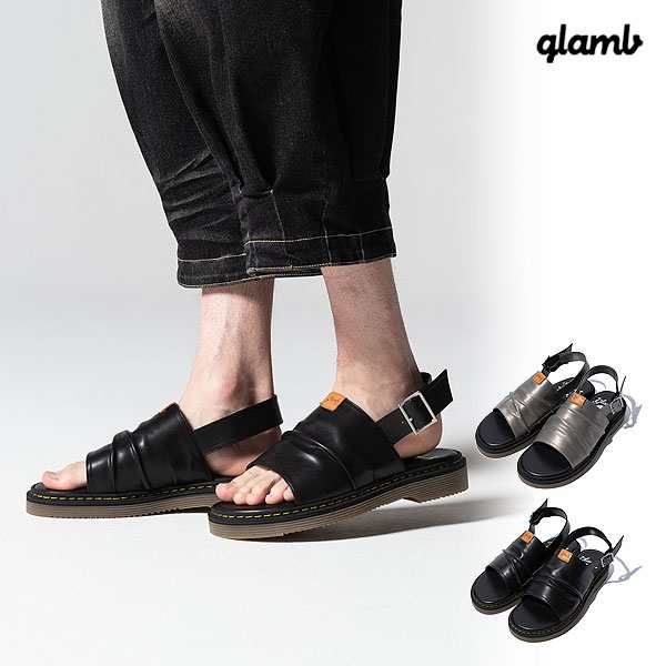 glamb グラム Crease Upper Sandals クリースアッパーサンダル サンダル 送料無料 atfacc