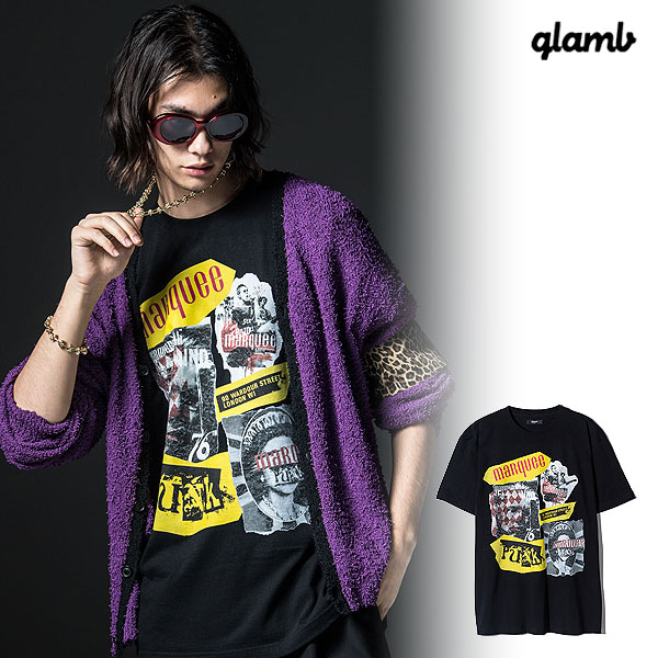 30％OFF SALE セール glamb グラム marquee club? Collage T-shirts マーキークラブコラージュTシャツ atftps