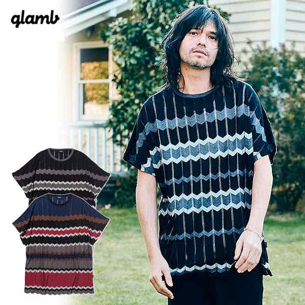 信頼】 Openwork Border Knit オープンワークボーダーニット GB0222