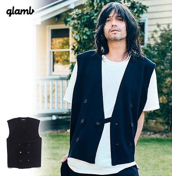 22 夏 先行予約 5月下旬 6月上旬入荷予定 Glamb グラム Double Breasted Vest メンズ ベスト 送料無料 キャンセル不可 Atftpsの通販はau Pay マーケット Artif アーティフ