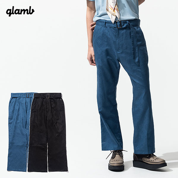50％OFF SALE セール glamb グラム Shadow Jacquard Pants メンズ パンツ 送料無料 atfpts
