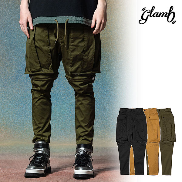 glamb グラム 2 Way Jodhpurs Pants 2ウェイジョッパーズパンツ パンツ atfpts