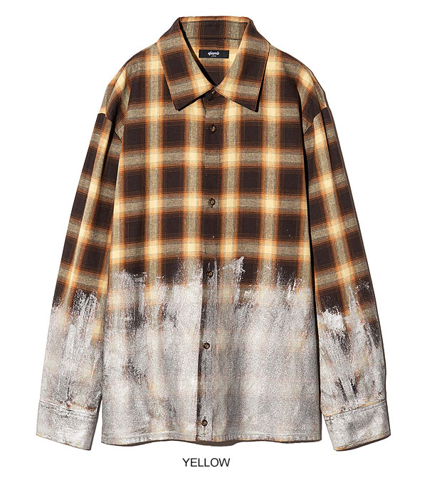 glamb グラム Glitter Check Shirt グリッターチェックシャツ atftps_14