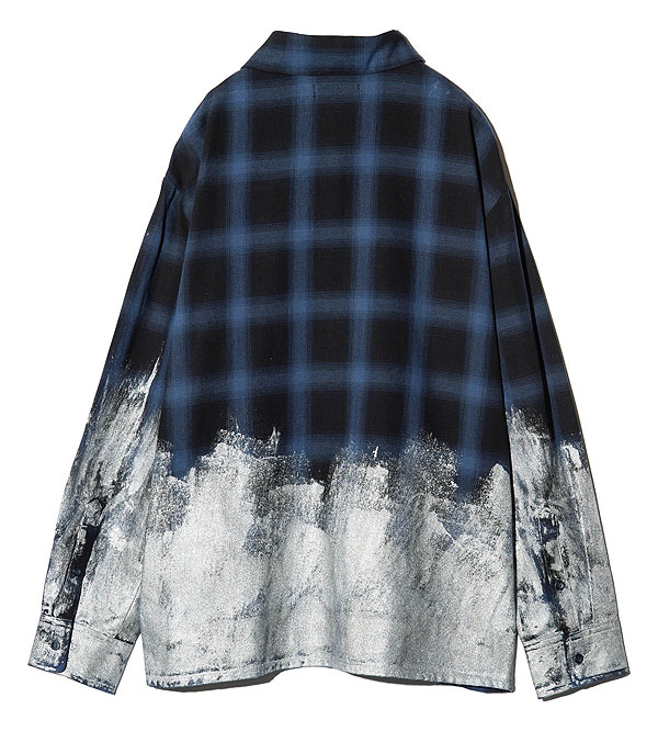 glamb グラム Glitter Check Shirt グリッターチェックシャツ atftps_17