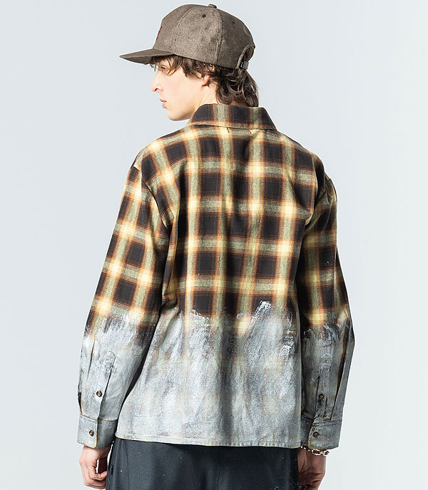 glamb グラム Glitter Check Shirt グリッターチェックシャツ atftps_4