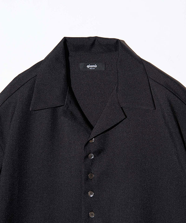 glamb グラム Line Tape Track Shirt スーツファブリックパジャマシャツ atftps_11
