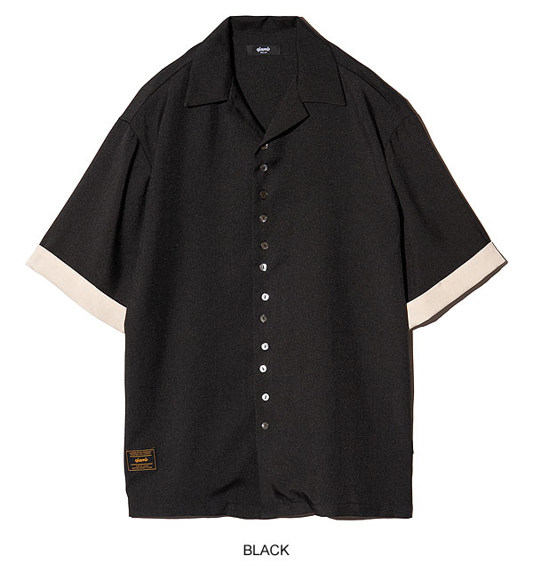 glamb グラム Line Tape Track Shirt スーツファブリックパジャマシャツ atftps_14