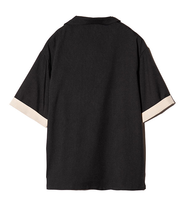 glamb グラム Line Tape Track Shirt スーツファブリックパジャマシャツ atftps_15