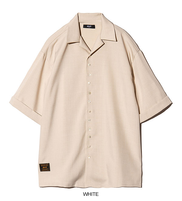 glamb グラム Line Tape Track Shirt スーツファブリックパジャマシャツ atftps_17