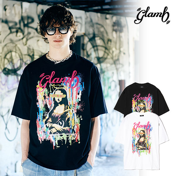 2025 夏 先行予約 6月下旬〜7月上旬入荷予定 glamb グラム Splash Woman T-Shirt スプラッシュウーマンTシャツ Tシャツ atftpsの通販は