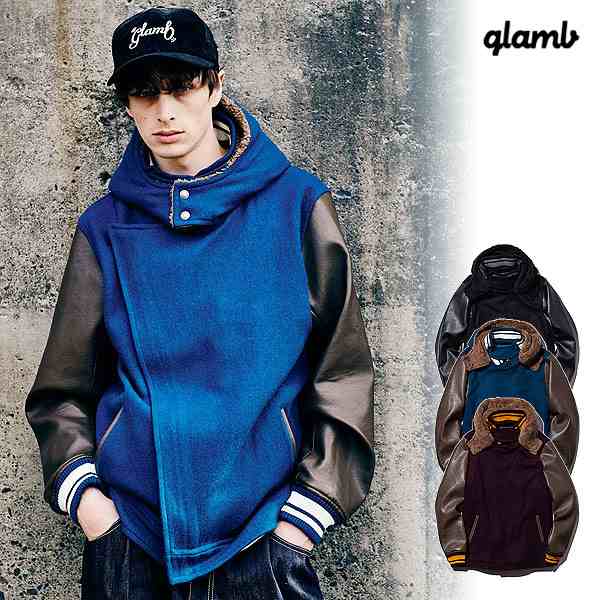 glamb グラム Hooded Stadium Jumper フーデッドスタジアムジャンパー atfjkt