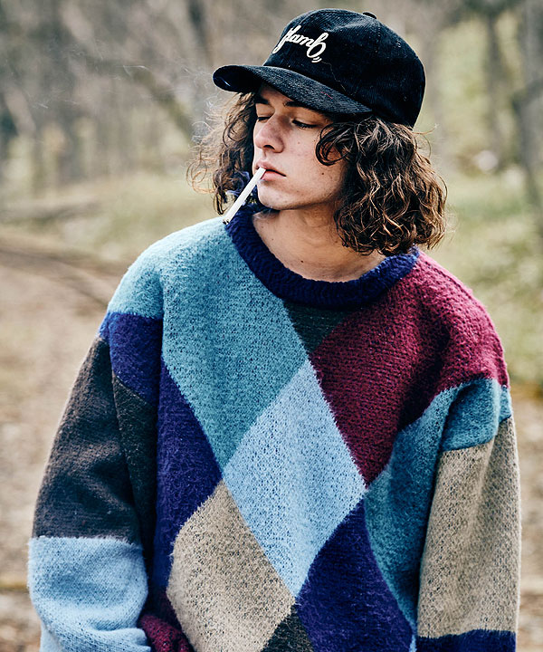 40％OFF SALE セール glamb グラム Jester Pullover Knit ジェスター 