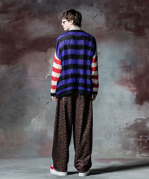 40％OFF SALE セール glamb グラム Mesh Border Knit メッシュボーダーニット ニット 送料無料 atftps