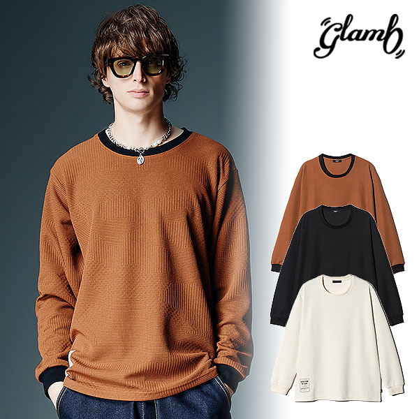 2026 秋 先行予約 8月下旬〜9月上旬入荷予定 glamb グラム Multi Texture Cutsew Tシャツ 送料無料 キャンセル不可 atftps 10,439円